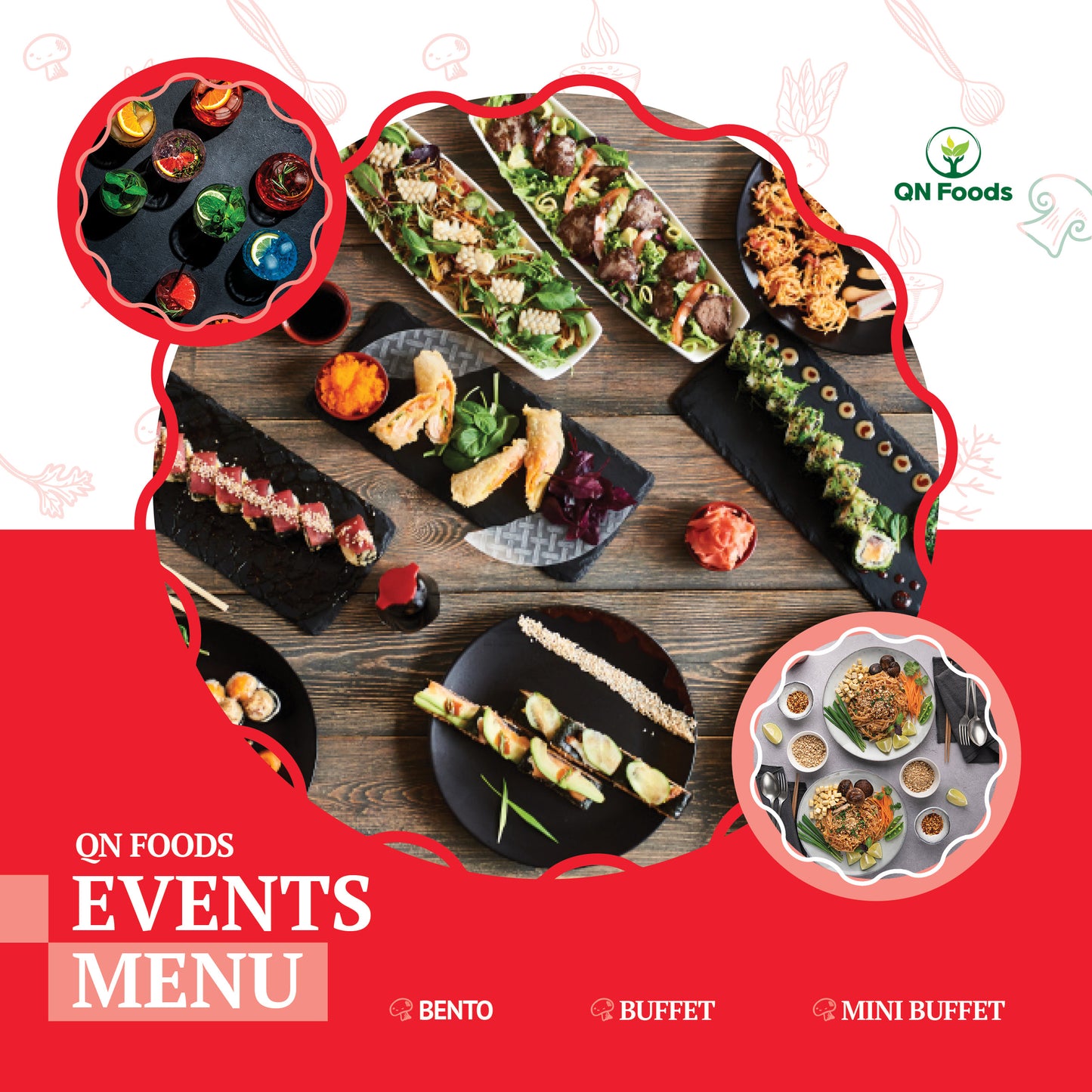 Premium Bento (min. 15 sets)