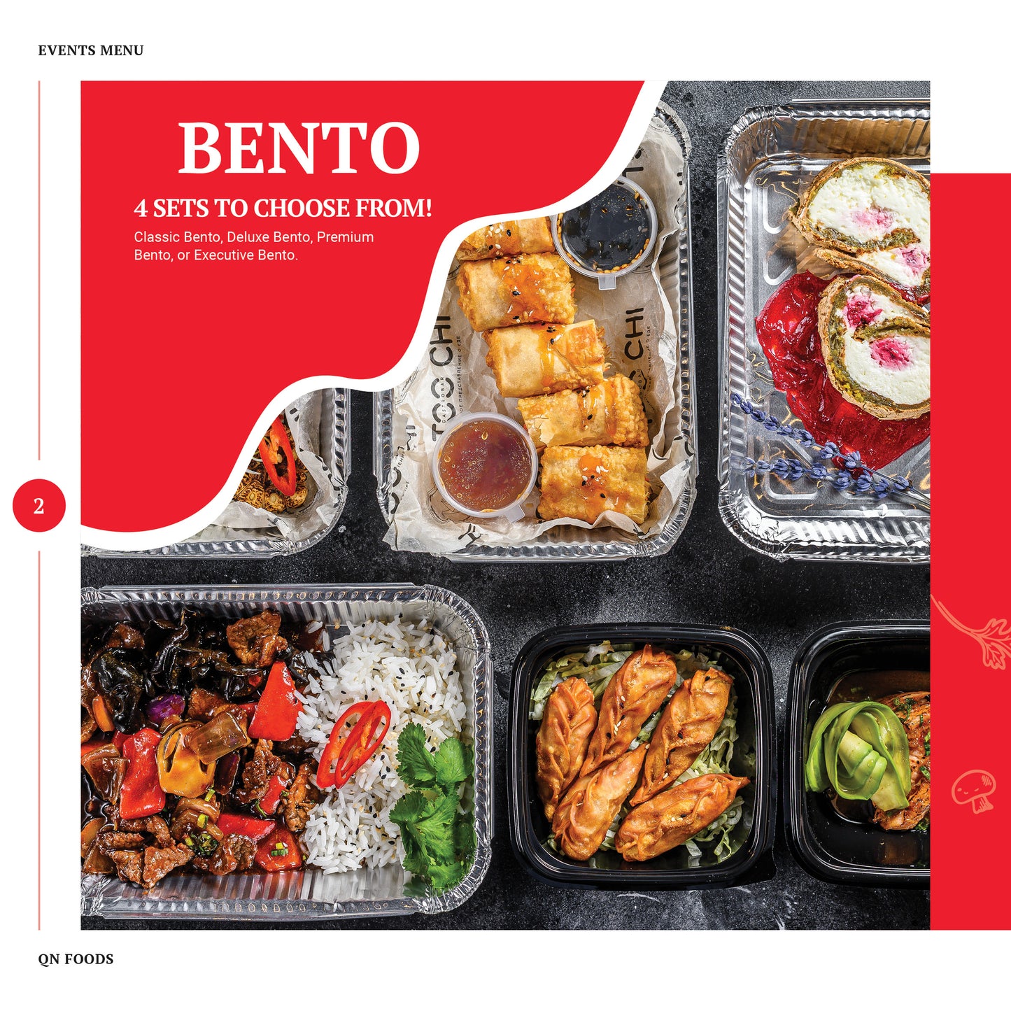 Premium Bento (min. 15 sets)