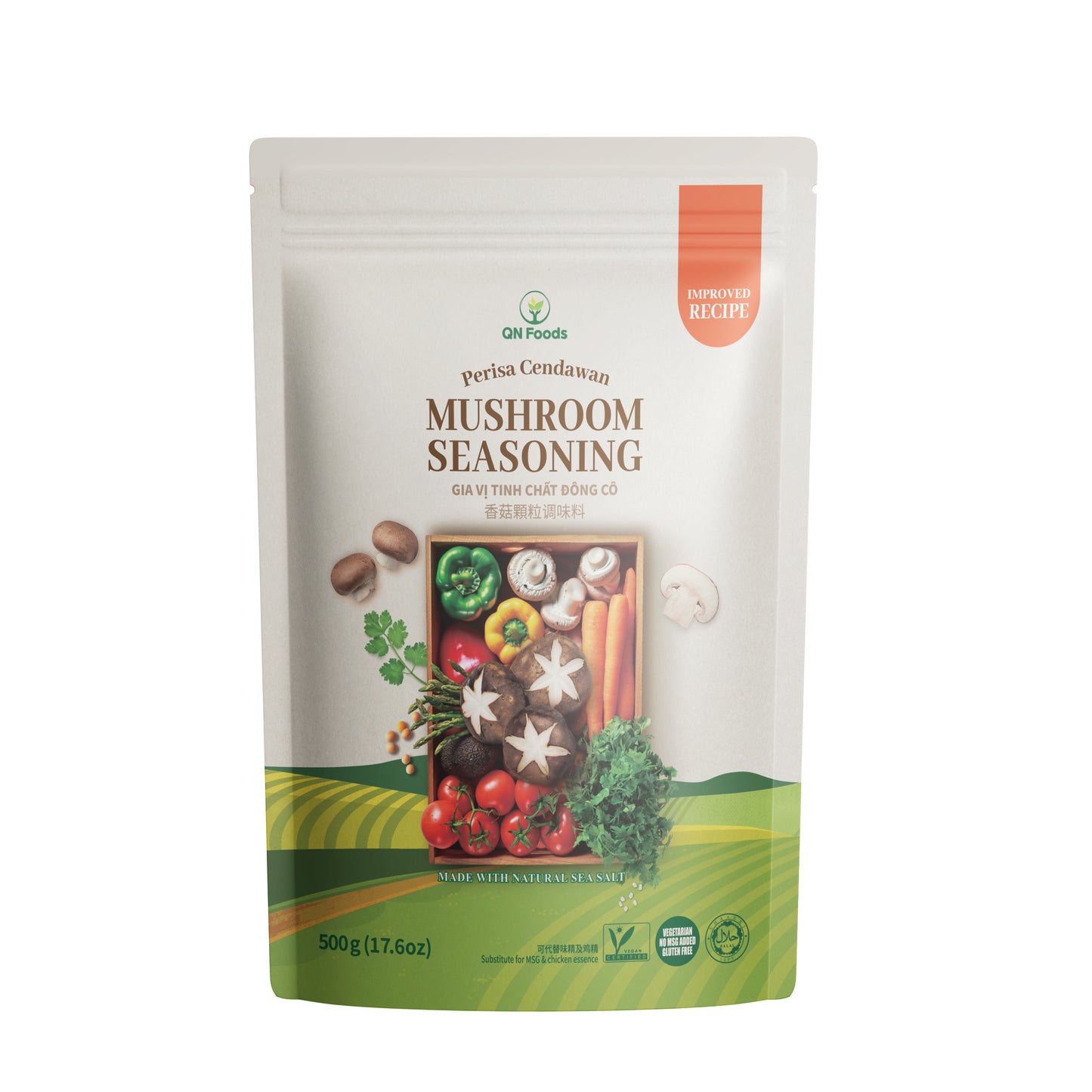 QN Shiitake Mushroom Seasoning Food