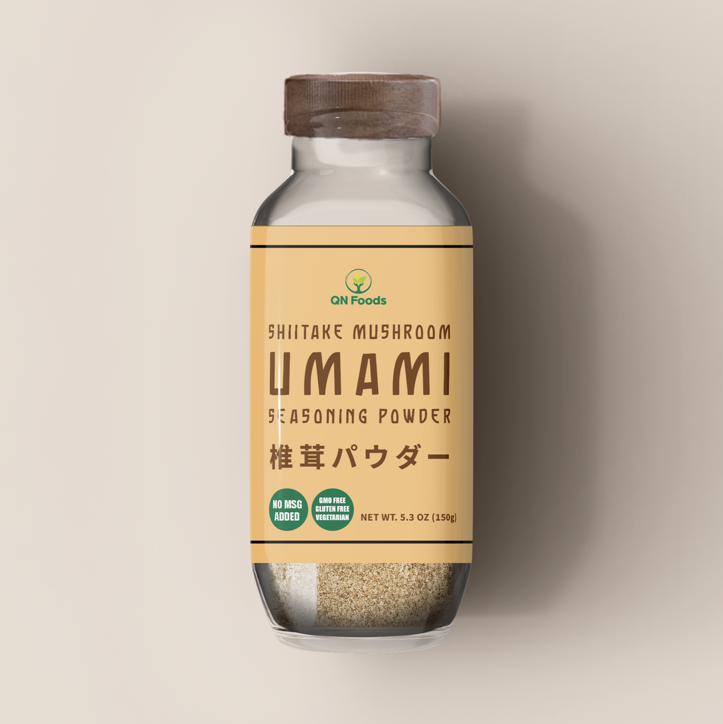 QN Shiitake Mushroom Umami Seasoning Powder Blend