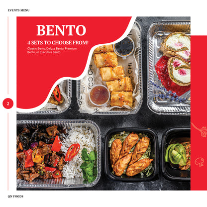 Executive Bento (min. 10 sets)